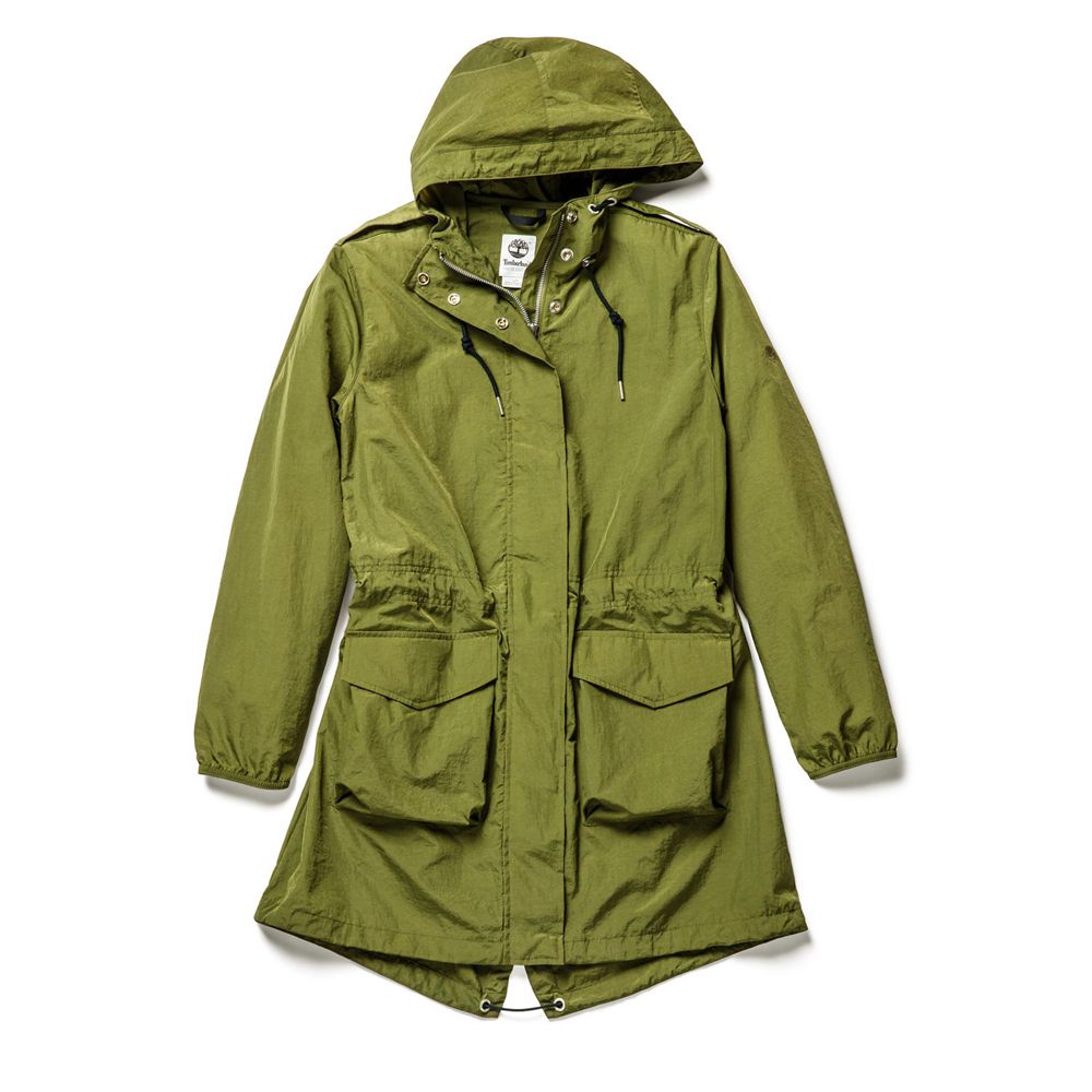 Timberland Πάρκας Γυναικεια Ελιά - Lightweight Parka - Greece 9270584-KG